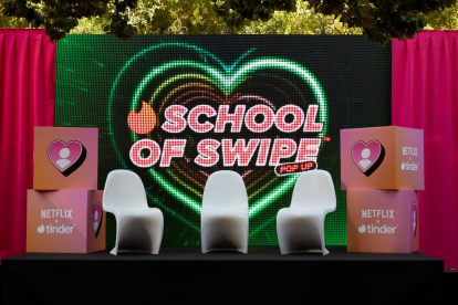 Así es la primera escuela de Tinder, School of Swipe, para presentar el reality 