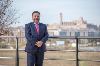 Javier Barberá, president del Col·legi de Mediadors d'Assegurances de Lleida.