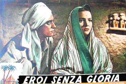 Cartel propagandístico de la película de Sáenz de Heredia para el mercado italiano.