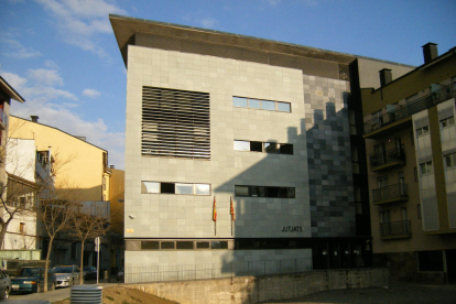 Imagen de archivo del edificio judicial de La Seu d’Urgell. 