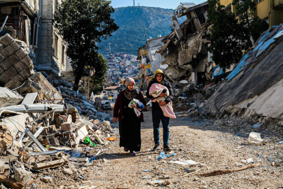 Efectos de los terremotos en Turquía.