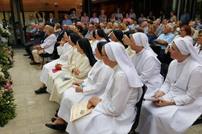 Acte d’homenatge a les monges del Cor de Maria en el centenari.