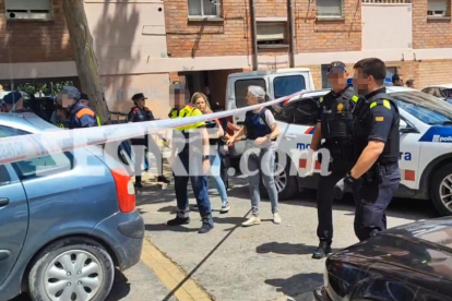 Trobat un home mort i posteriors aldarulls al barri de la Mariola de Lleida