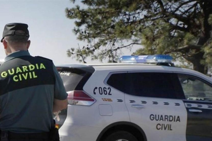 Imatge d'arxiu d'un agent de la Guardia Civil.