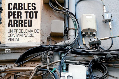 Un problema de cables i de contaminació visual a Lleida, aquest diumenge a 'Vint-i-dos'