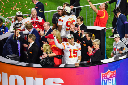 Els Kansas City Chiefs, campions després de remuntar als Eagles