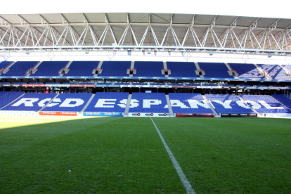 El camp de l'Estadi del RCD Espanyol Cornellà-El Prat. (Horitzontal)