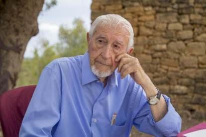 El escritor Josep Vallverdú.