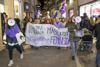 Marxa contra la violència masclista del passat 25 de novembre a Lleida.
