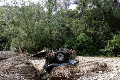 La búsqueda de una segunda persona desaparecida en la riera de Gaià de Ullastrell se extiende a Viladecavalls y el río Llobregat