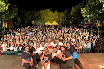 Els més petits van gaudir ahir al ritme d’El Pot Petit a la pista del Parc de l’Alegria de Juneda.