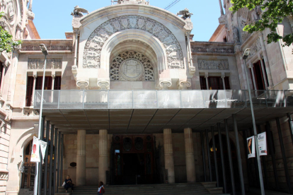 Fachada de la sede del Tribunal Superior de Justicia de Catalunya. 