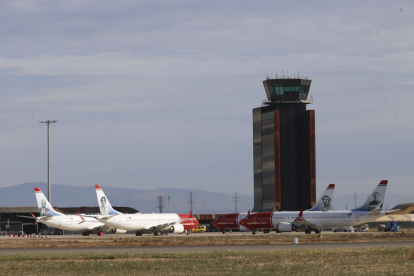 Imatge d’arxiu de l’aeroport d’Alguaire.