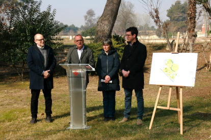 La presentació del projecte de “renaturalització” de les Basses.