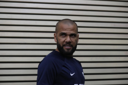 Imagen de archivo del defensa brasileño Dani Alves.