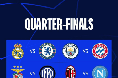 Quadre dels quarts de la Champions League 2023