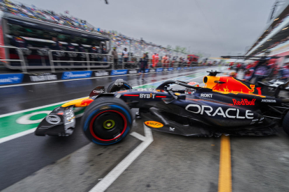 Max Verstappen, ayer durante la jornada del GP de Canadá.