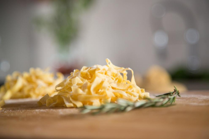 La pasta amb nata i formatge, un dels plats més calòrics.