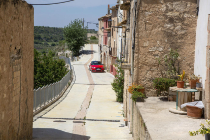 La calle Sol de Maldà donde se prevén dos pisos sociales. 