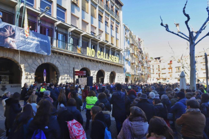 Minut de silenci a Balaguer