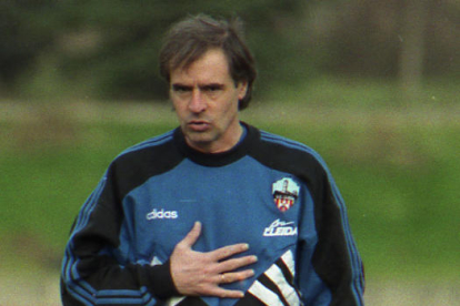 Txetxu Rojo, en la seua etapa com a entrenador de la UE Lleida.