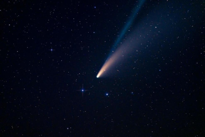 Imatge d'arxiu d'un cometa.