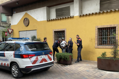 Detingut per un robatori violent a Lleida