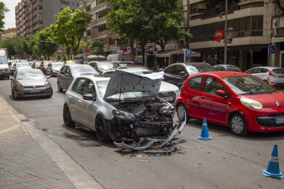 Un dels vehicles.