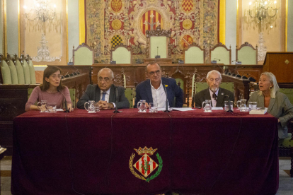 Joaquim Nadal presenta en Lleida su obra 'Noms d'una vida'