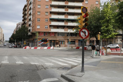 L'atropellament es va produir a la cantonada entre els carrers Prat de la Riba i Príncep de Viana de Lleida.