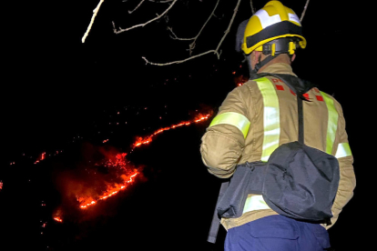 Estabilitzat el foc de Canejan, que ha cremat unes 250 hectàrees