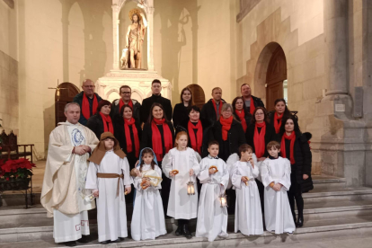 Agramunt. El tradicional concierto de Sant Esteve de las corales d’Avui e infantil Bon Cant de Agramunt llenó ayer al mediodía la iglesia de Santa Maria. 