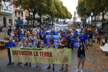 Manifestación en Tarragona contra el proyecto lúdico del Hard Rock