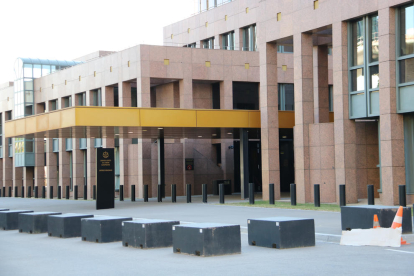 Vista del Tribunal de Justícia de la Unió Europea, a Luxemburg.