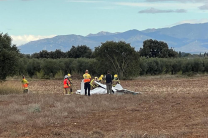 Mor el pilot d'un ultralleuger que s'ha estavellat a l'aeròdrom de Viladamat