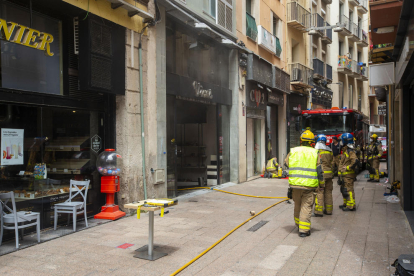 Imatge ahir de l’estat d’un solar del Barri Antic.