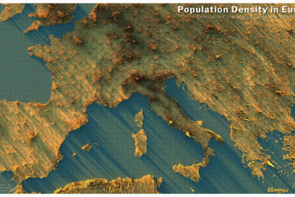 Mapes de densitat de població