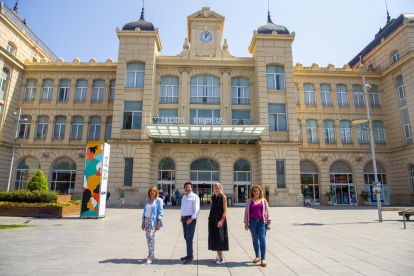 ERC. Los partidos independentistas sí trajeron a Lleida a sus máximos líderes. 