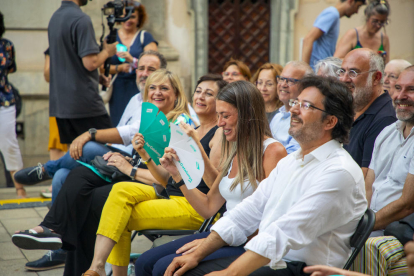 ERC. Los partidos independentistas sí trajeron a Lleida a sus máximos líderes. 