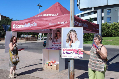 ERC. Els partits independentistes sí que van portar a Lleida els seus màxims líders.