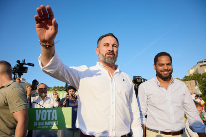 Sánchez cerró campaña con un gran acto en Madrid.