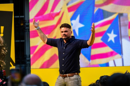 El cap de llista d’ERC per Barcelona, Gabriel Rufián.