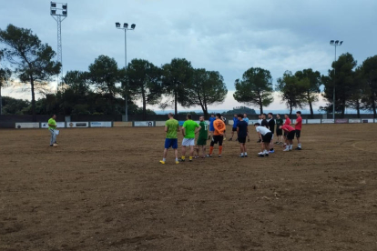 El renacido equipo de Sant Ramon ya ha hecho los primeros entrenamientos.