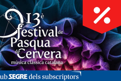 Festival de música clàssica catalana, aquest any amb deu produccions que es traduiran en 15 concerts.