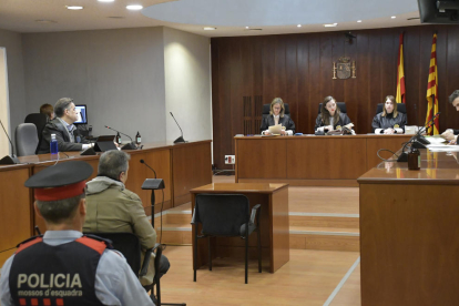 El juicio se celebró ayer en la Audiencia de Lleida.