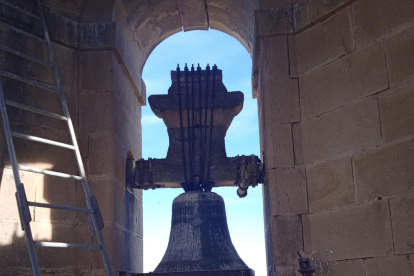 La campana, de 1747, será restaurada para que vuelva a repicar.