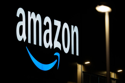 El logotipo de Amazon.