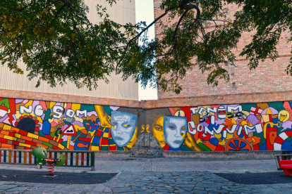 La plaza Àngel Bonvehí. 