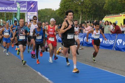 Marc Otero y Sònia Labrador, campeones de la primera edición del Maratón de Lleida