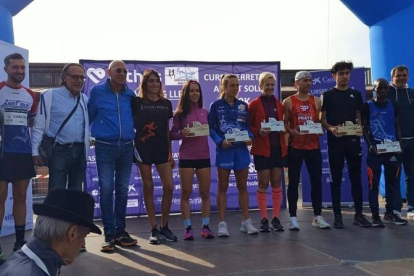 Marc Otero y Sònia Labrador, campeones de la primera edición del Maratón de Lleida
